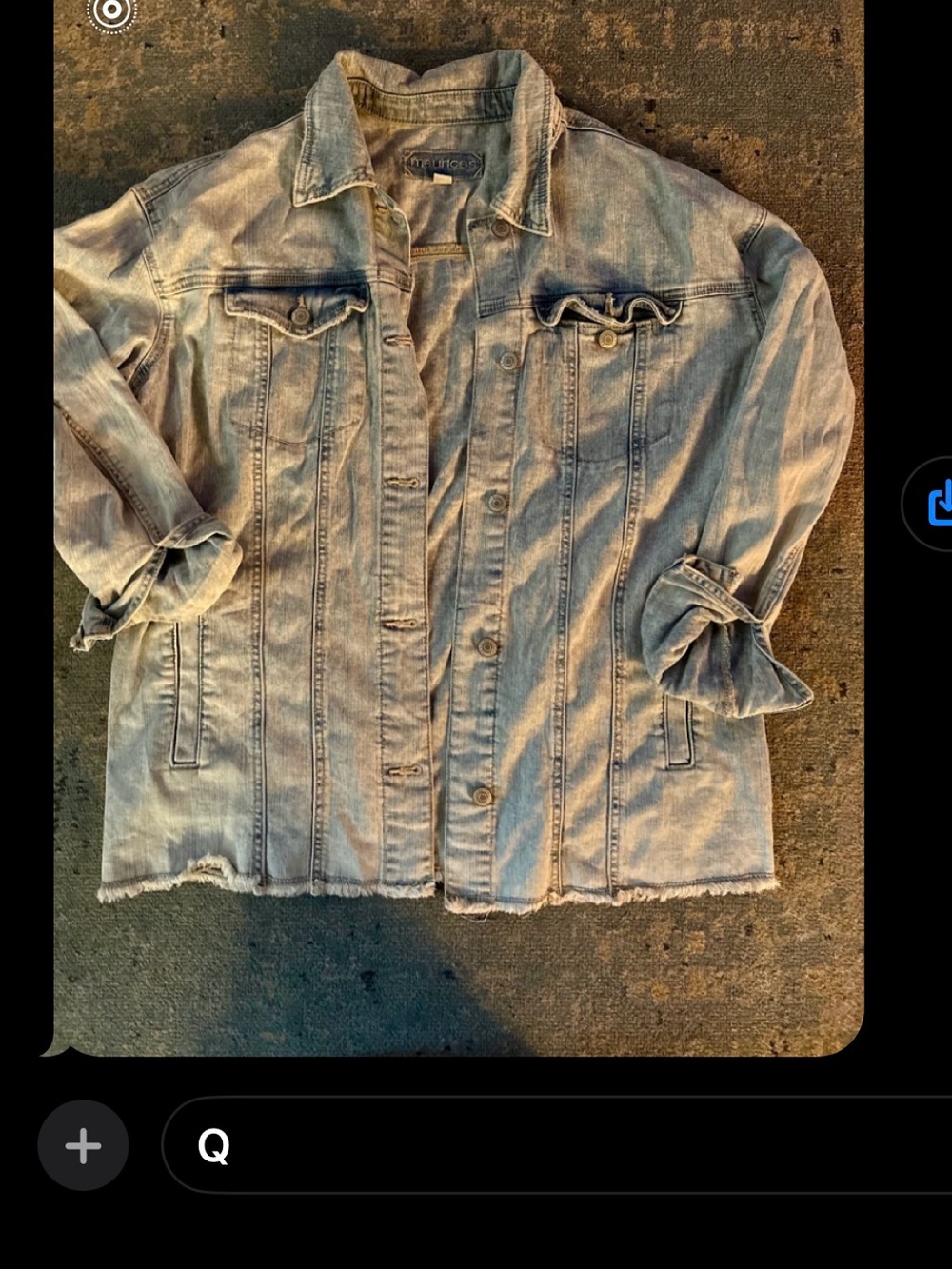 Maurices Light Wash Denim Jacket - Women's Oversized Jean Jacket